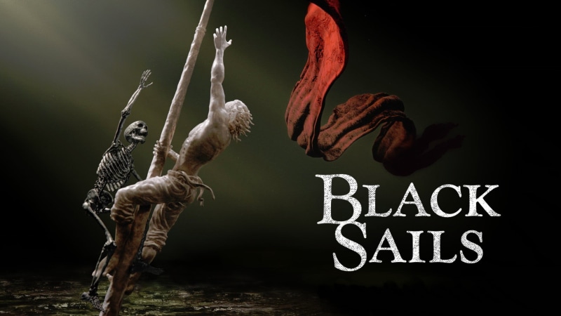 black, close-up, petal, no people, indoors, text, western script, flower, studio shot, flower head, plant, Black Sails, black background, freshness