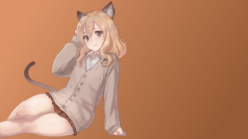 anime, cat girl, nekomimi, animal ears, anime girls, original characters, 1080P