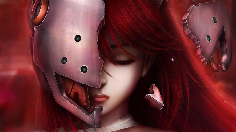beautiful woman, representation, gore, hairstyle, beauty, fashion, young adult, pink, depression - sadness, human face, anime, human representation, women
