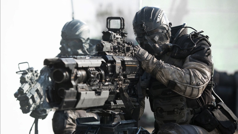 Spectral, survivor, armor, combat, uniform, weapon, film, gun, solfier, Netflix, movie, seifuku, battlefield, 1080P