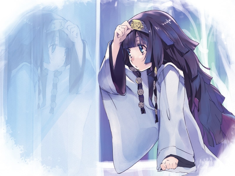 black, eyes, hair, alluka, long, 720P, zoldyck, hunter, blue, headband