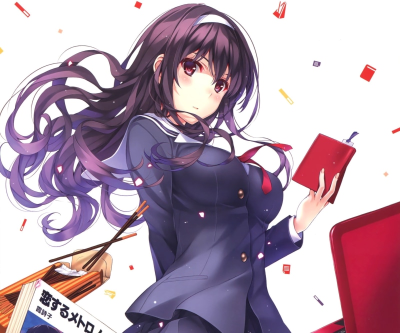 heroine, anime, kasumigaoka, kasumigaoka utaha, saenai, anime girls, 1080P, sodatekata, utaha, girls, 2190x1825, saenai heroine no sodatekata