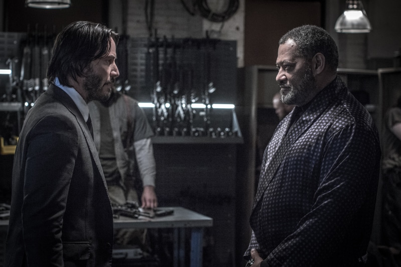 two people, males, discussion, men, waist up, male friendship, john wick chapter 2, 5K, young men, facial hair, standing, indoors, talking, business, friendship