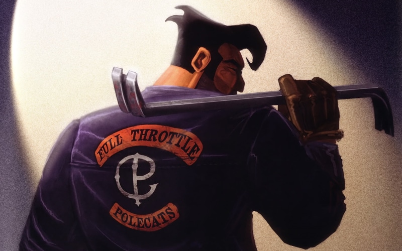 crowbar, leather jackets, 1080P, Full Throttle, Ben Throttle