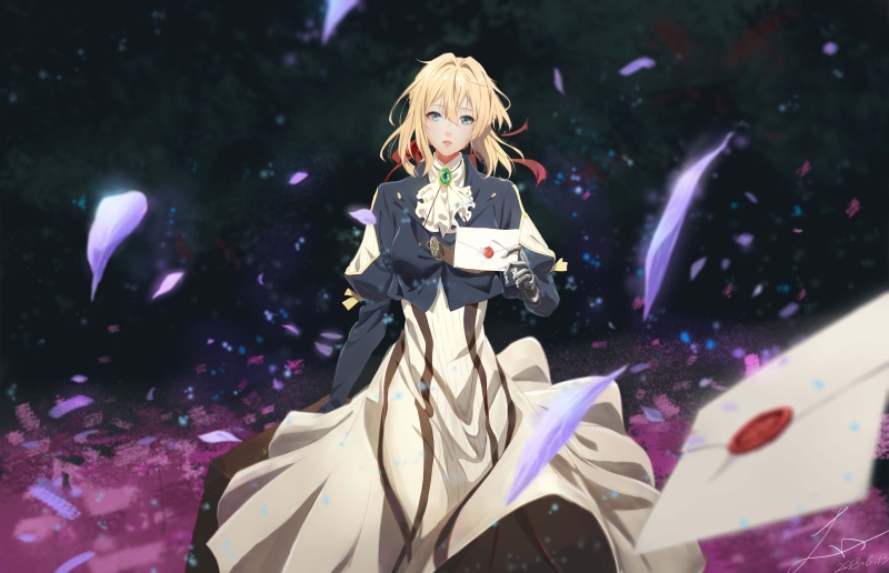 8K, Anime, Violet Evergarden, Violet Evergarden (Character)