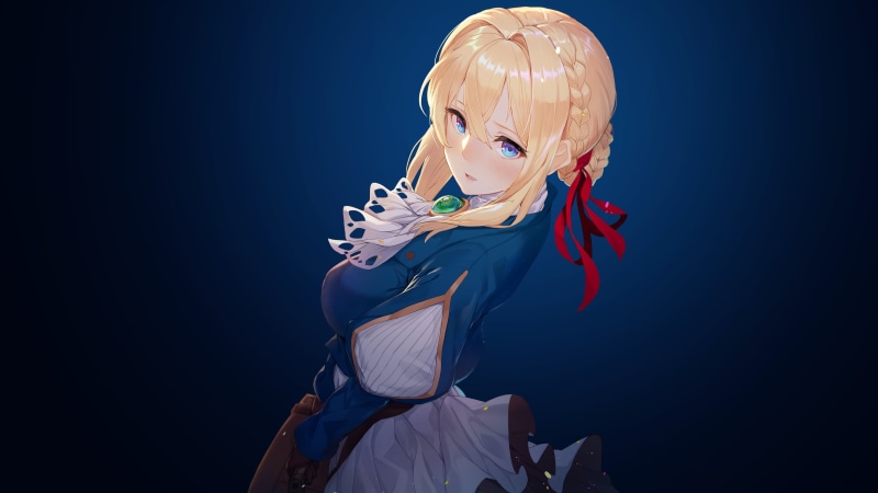 Violet Evergarden (Anime), Violet Evergarden, 4K, Violet Evergarden (Character), Anime