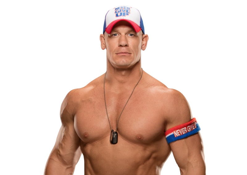 SmackDown Live, white background, torso, bodybuilder, wrestler, muscle, actor, pose, John Cena, WWE, 2K