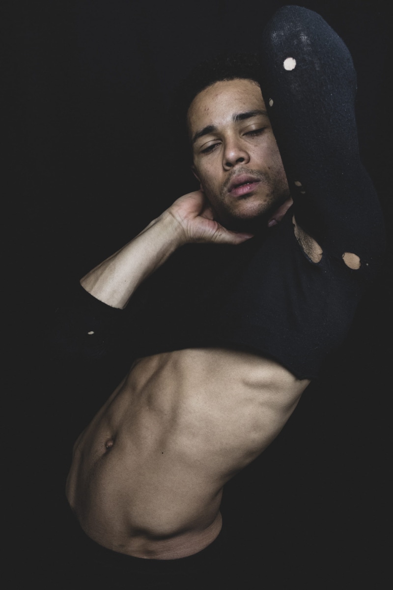 focus, young, exercising, men, mature adult, wearing, mature men, 2K, brawny, portrait, fashion, studio shot, pose, casual, indoors, one person, shirtless