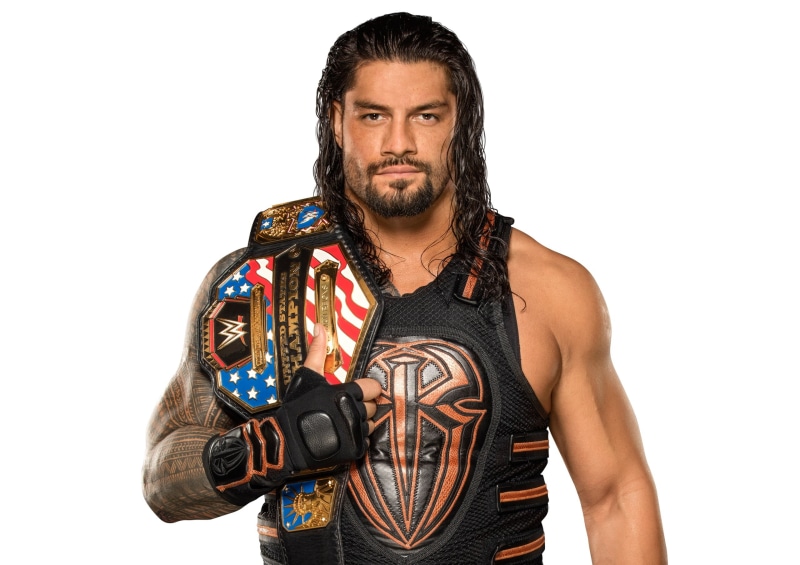 WWE, Roman Reigns, tattoo, pose, 2K, wrestler, muscle, glove, athlete, Roman Raines