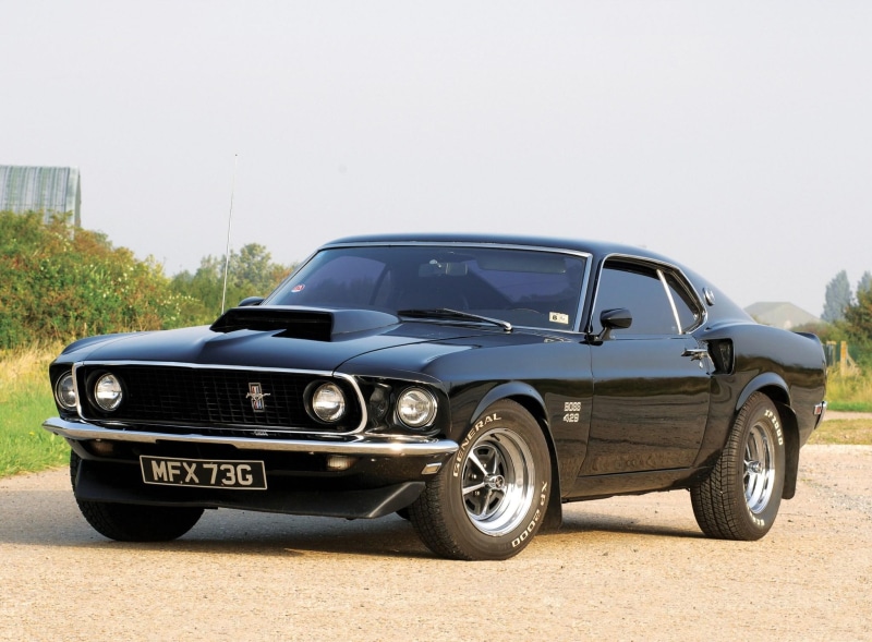 tuning, 1080P, cars, ford, black, mustang, boss