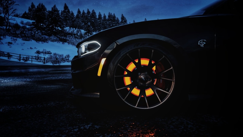 Forza Horizon 4, Brembo, SRT, Dodge, 1080P, hellcat, Fortune Island, car, Dodge Charger SRT Hellcat