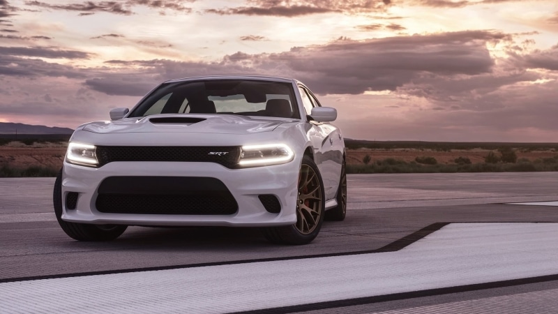 mode of transportation, travel, no people, road, environment, sky, street, Dodge Charger, stationary, transportation, sunlight, Dodge Charger Hellcat, road trip