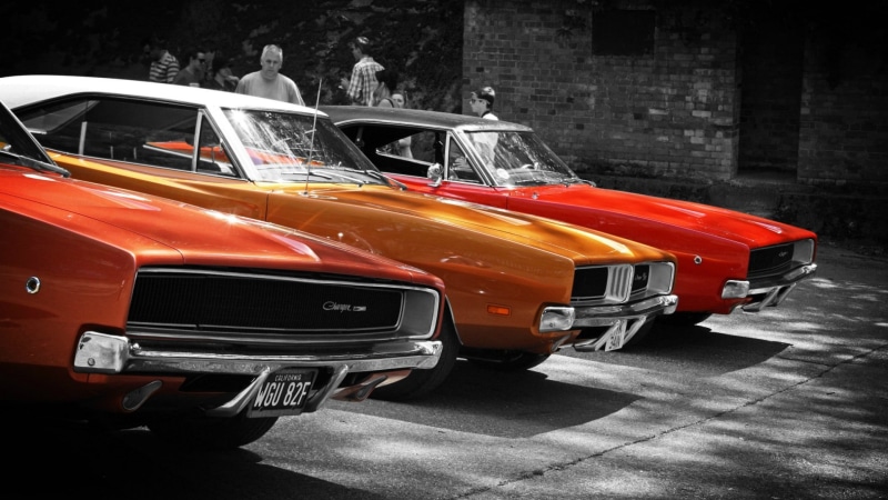 obsolete, engine, shiny, 1080P, no People, mode of transportation, history, architecture, muscle Car, front View, motor vehicle, city, travel, street