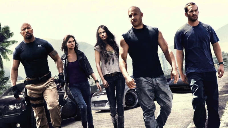 cast, walker, vin, paul, amp, dwayne, gal, furious, movies, gadot, johnson, 1080P, hd, fast, jordana, brewster, diesel