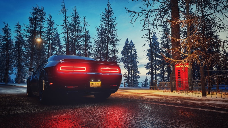 car, SRT demon, demon, Dodge, Forza Horizon 4, 1080P, Dodge Demon