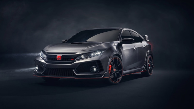 motorsport, land vehicle, honda civic type r, black, racecar, on the move, mode of transportation, studio shot, black color, wheel, silver colored, driving