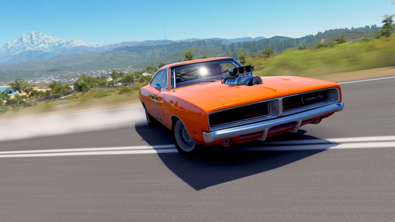 1080P, Horizon, muscle Cars, General Lee, t, Dodge, Forza horizon 3, American Cars, charger, Dodge Charger, 1969 Dodge Charger R, Forza Games