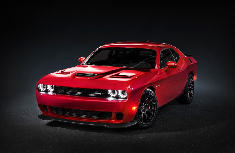 1080P, muscle cars, American cars, Dodge Challenger Hellcat