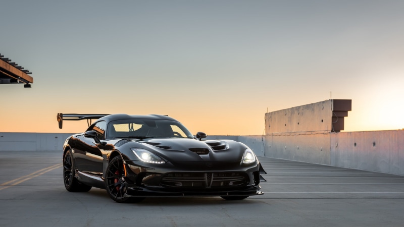 Black, Dodge, Viper, 1080P, ACR