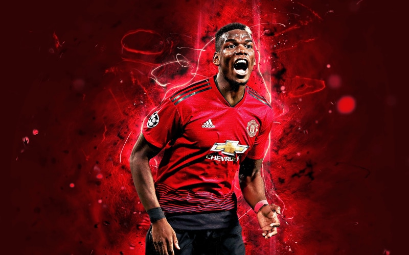 2K, French, Soccer, Manchester United F.C., Paul Pogba
