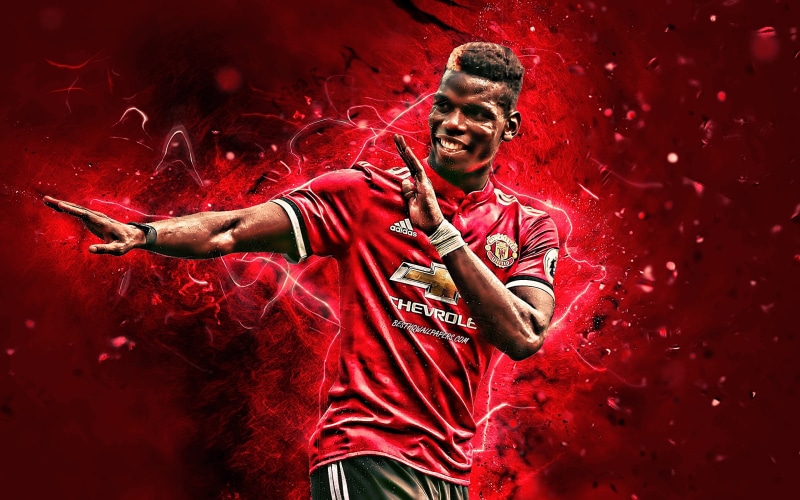 Paul Pogba, Manchester United F.C., French, 2K, Soccer