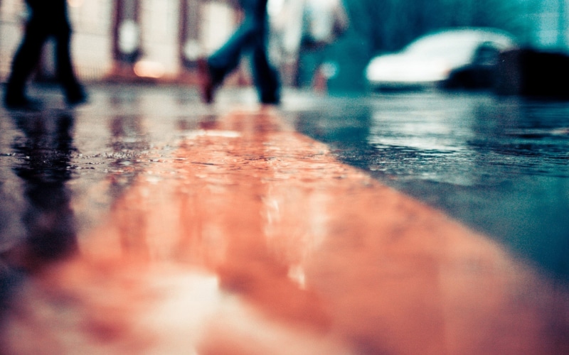 urban, street, 1080P, wet street