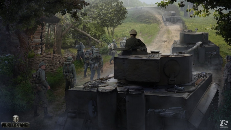 World Of Tanks, Tiger I, 1080P, Tank, Video Game, Soldier