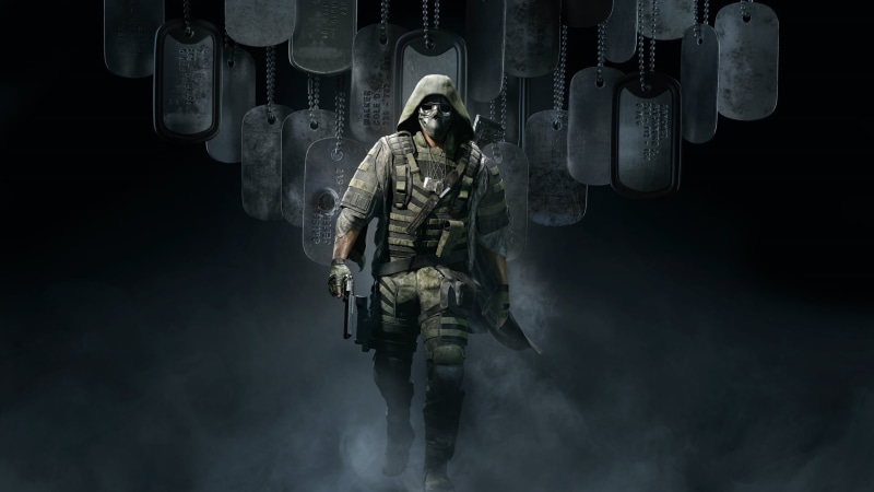 video games, gun, Ghost Recon Breakpoint, soldier, Video Game Art, games art, mask, 1080P, weapon