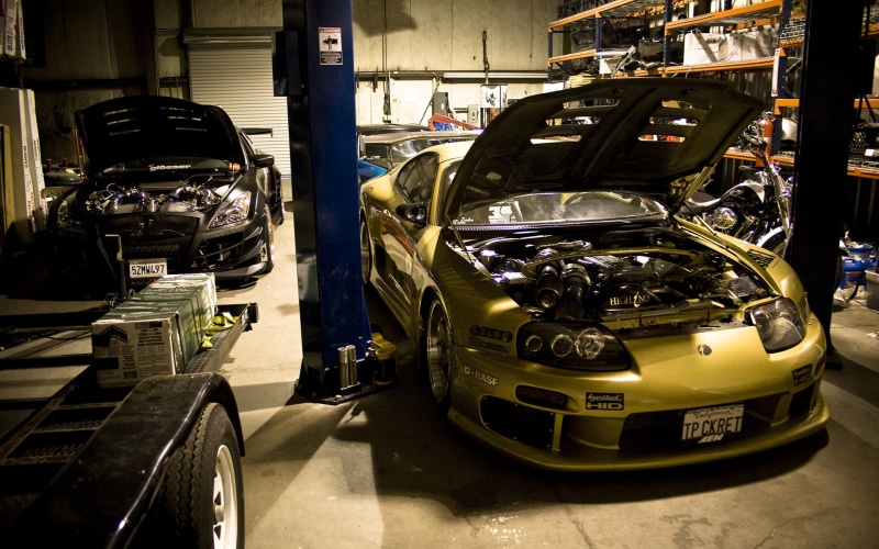 shop, supra, 1080P, engine, hd, cars, toyota