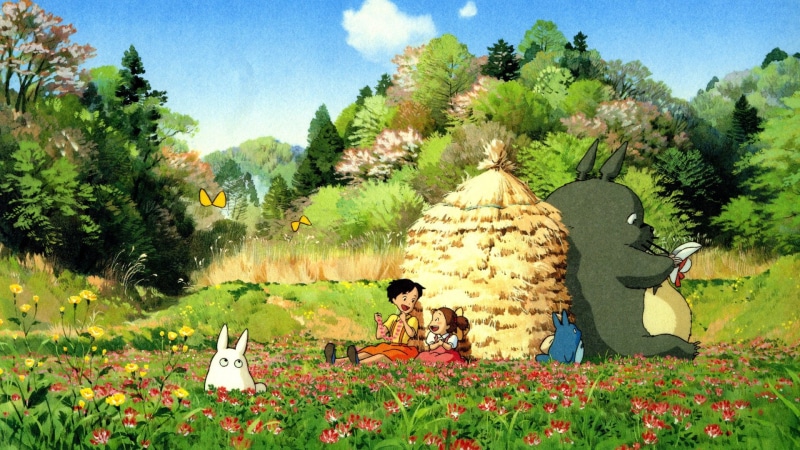 Satsuki Kusakabe, My Neighbor Totoro, 1080P, Mini Totoro (My Neighbor Totoro), Movie, Totoro (My Neighbor Totoro), Mei Kusakabe