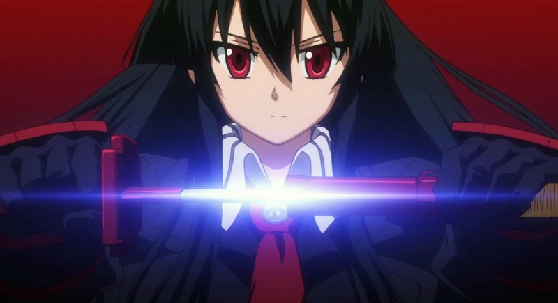 young adult, one person, adult, sphere, illuminated, light beam, night, body part, mystery, Akame ga Kill!, sword, red, human face, young women, portrait