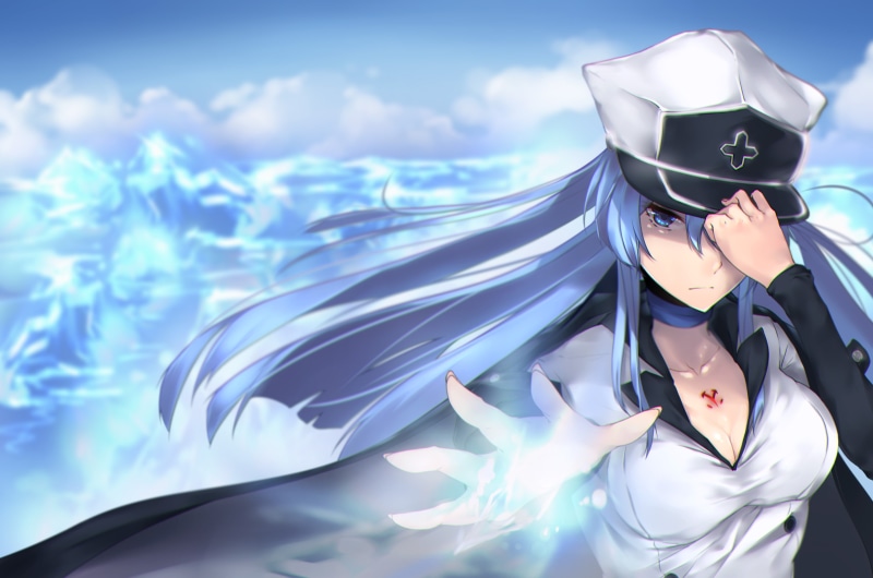 4k, 2K, Esdeath, Akame Ga Kill