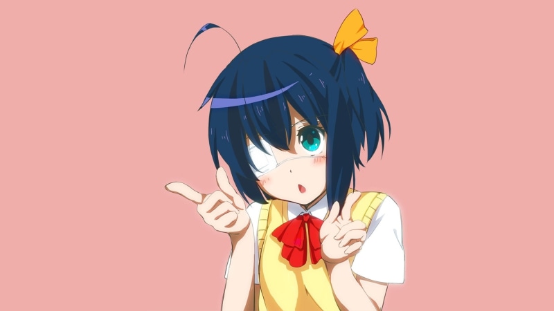 anime girls, waist up, indoors, representation, standing, childhood, 1080P, studio shot, Chuunibyou demo Koi ga Shitai!, women, celebration, young adult