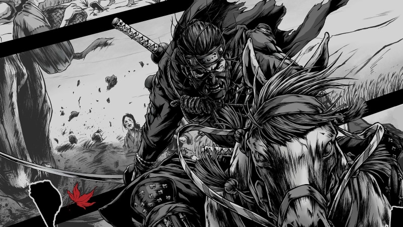 2K, katana, play station 4, samurai, mask, ghost of tsushima, game