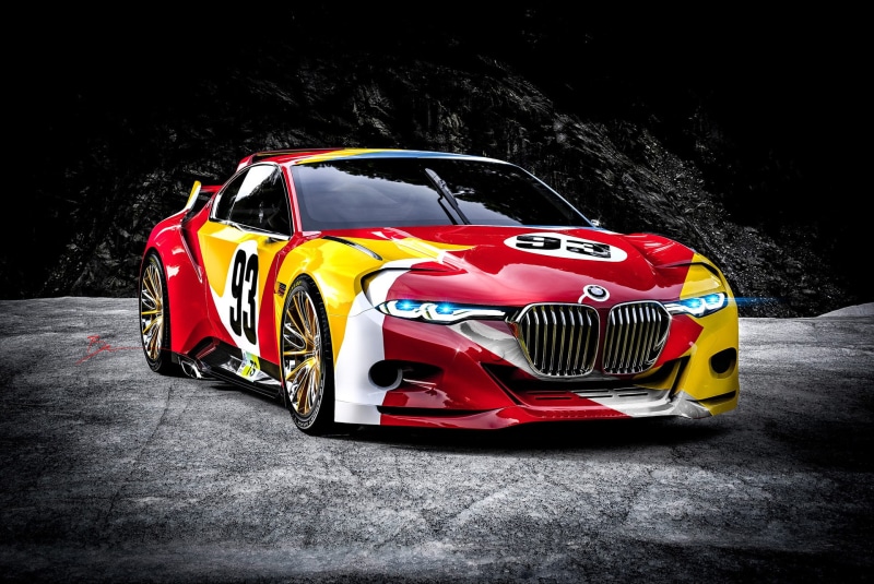 csl 3.0, bmw, 1080P, car, hommage