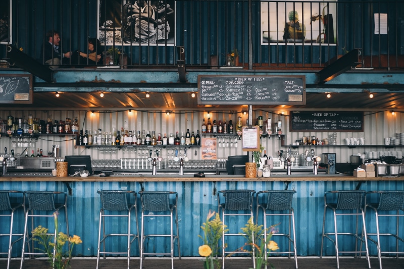 nature, shelves, people, flower, blackboard, bar, day, lighting equipment, no people, balcony, architecture, abr, seat, blue, coffee shop, 5K, bottle