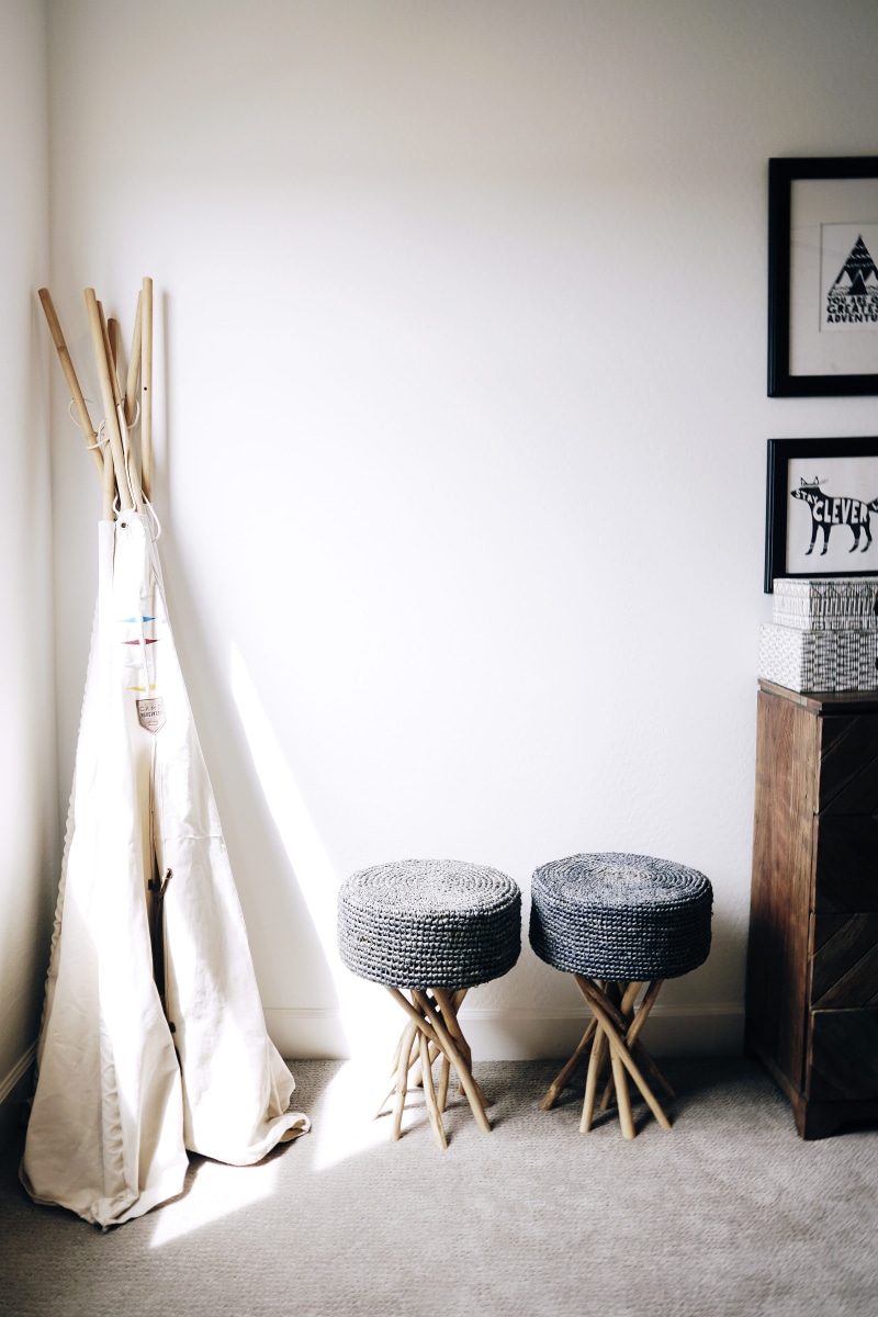 room, tipi, play, cute, sun, creativity, minimal, 5K, stools, white, wall - building feature, seat, text, furniture, copy space, natural light, western script