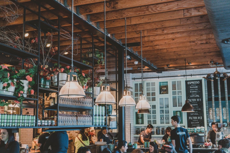 vintage, man, old, roof, coffee shop, warehouse, group of people, lifestyles, crowd, adult, interior, lamps, friend, hanging, restaurant, city, ceiling