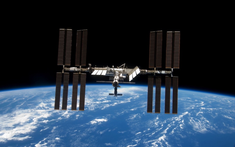 1080P, Earth, space station, Soyuz, International Space Station