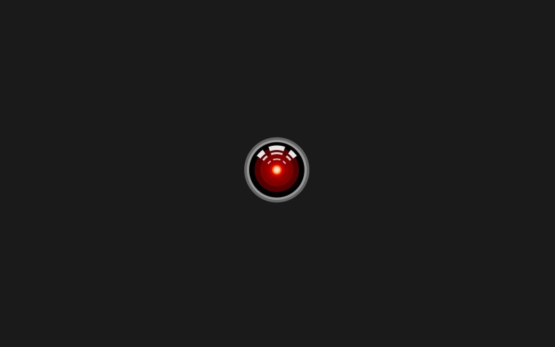 2001: A Space Odyssey, movies, minimalism, 2K, Stanley Kubrick, HAL 9000