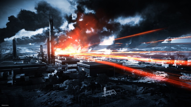 battlefield, water, nature, transportation, 1080P, px, Lights, minimalistic, cranes, architecture, x, night, heat - temperature, art, smoke, digital, no people
