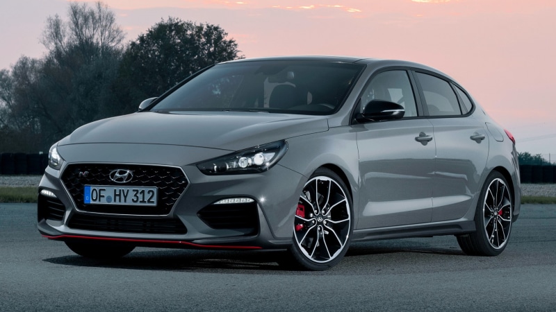 1080P, Hyundai, Car, Silver Car, Fastback, Hyundai i30 N, Small-Sized Car