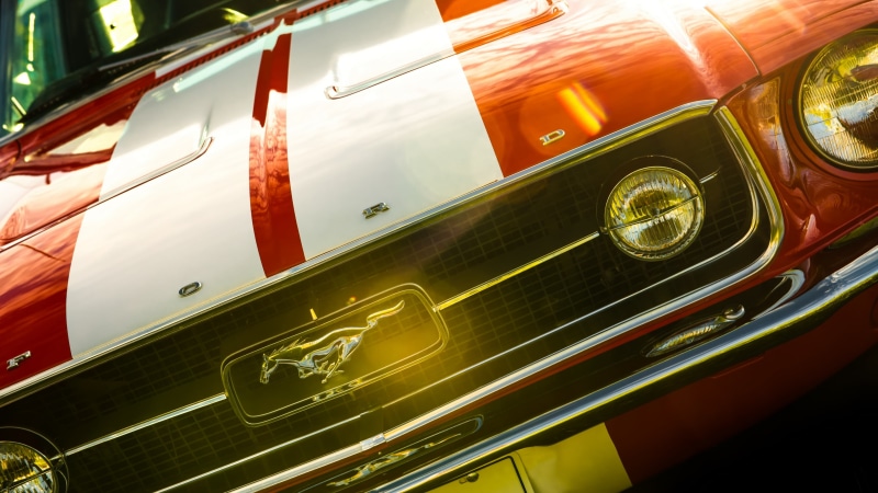 Muscle car, Ford, Ford Mustang, 4K, 4K, Fastback