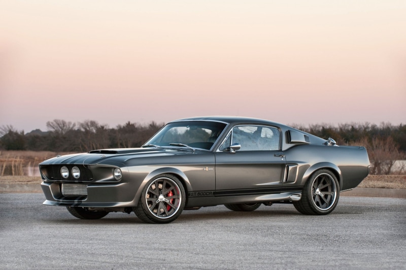 1080P, Shelby GT500 Classic Recreation, Silver Car, Ford, Muscle Car, Fastback, Car