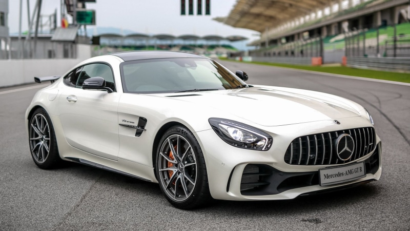 1080P, Fastback, Luxury Car, Coupé, White Car, Mercedes-Benz, Sport Car, Car, Mercedes-AMG GT R