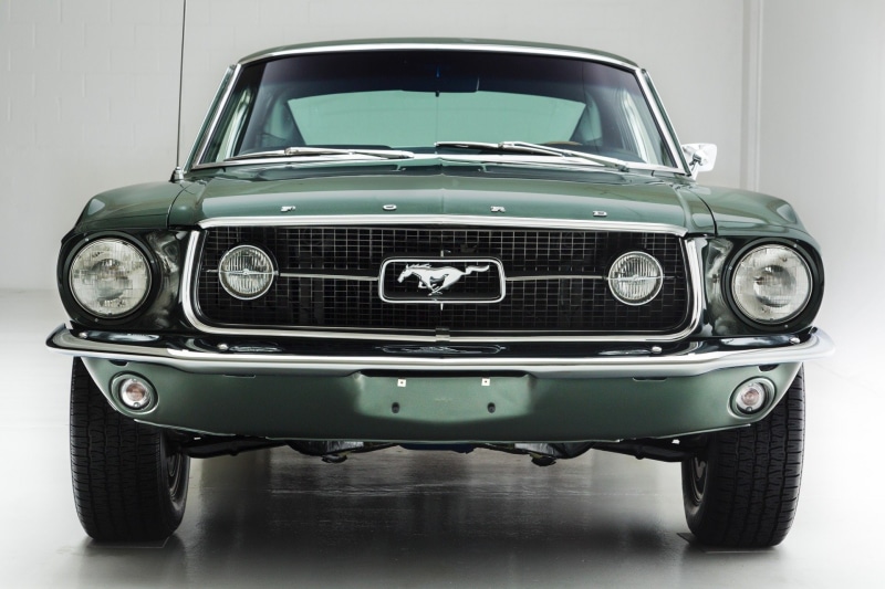 ford, green, 1967, 1080P, mustang, fastback, (gt), cars