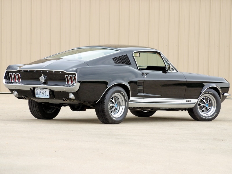 muscle, g t, fastback, 720P, mustang, 1967, classic, ford