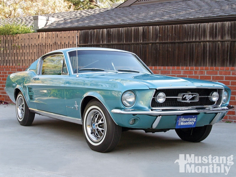 classic, fastback, ford, mustang, 720P, muscle, 1967