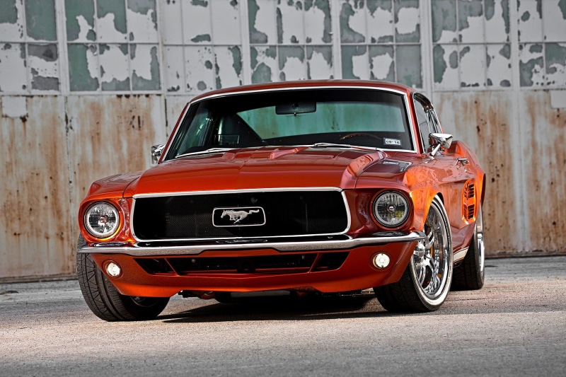car, classic, streetrod, auto, automobile, widebody, fastback, 1080P, muscle, 1967, vehicle, rod, mustang, hot, hotrod, custom, ford