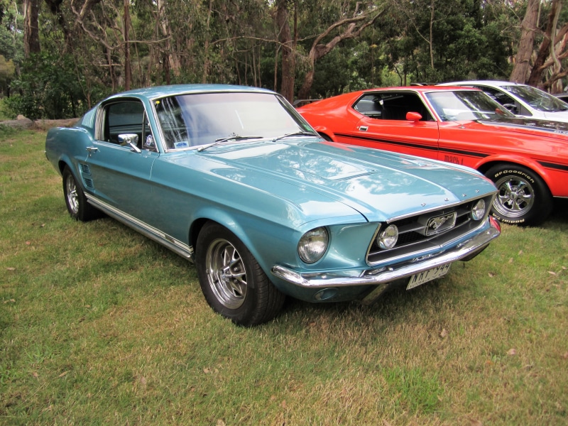classic, mustang, 4K, gta, muscle, fastback, ford, 1967